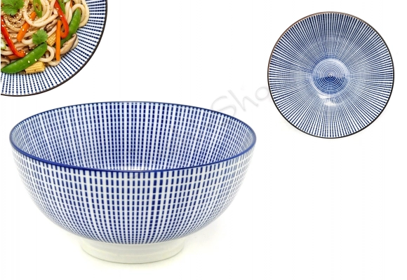 Miska na Udon Tokusa Blue 17.5x9cm 800 ml