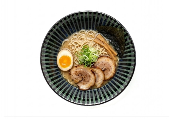 Miska na Ramen - Kaigara niebieska 21x8 cm 1100 ml