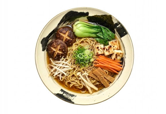 Miska na Ramen - Men-Bachi B&W 22 x 9cm 1100ml