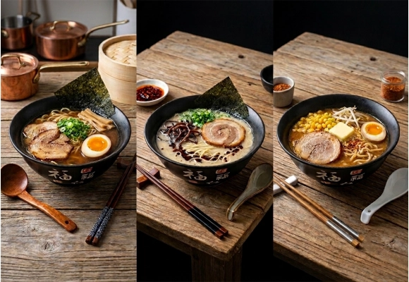 Miska na Ramen - Haiku Mat 21 x 8 cm 1000 ml