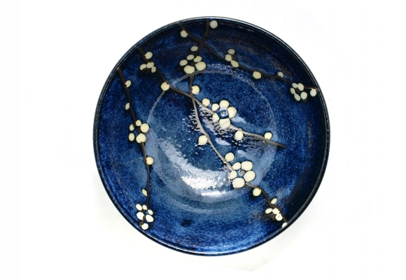 Miska na Udon - Hana Blue 17 x 8.7 cm 800ml