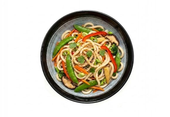 Miska na Udon - Black Kuro 17x8.8 cm 800ml
