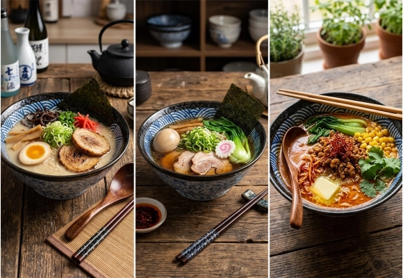 Miska na Ramen - Japanese wave 22x9 cm 1100ml