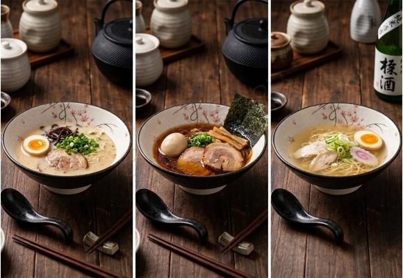 Miska na Ramen - Maple Leaf 24.5x7.5 cm 1200ml