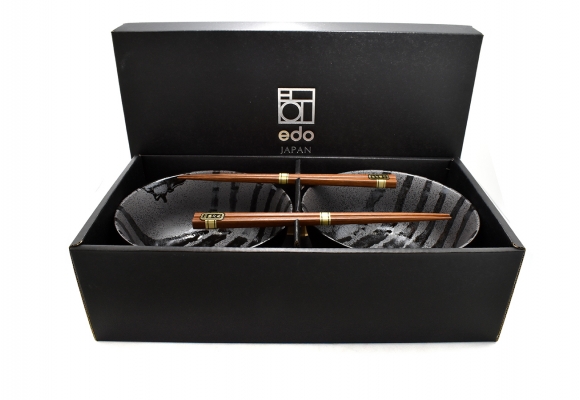 Komplet misek - Udon Kuroi Rasen 17/800 ml giftBOX
