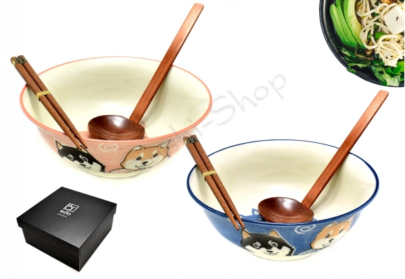 Komplet misek - Ramen Shiba 22 cm Box