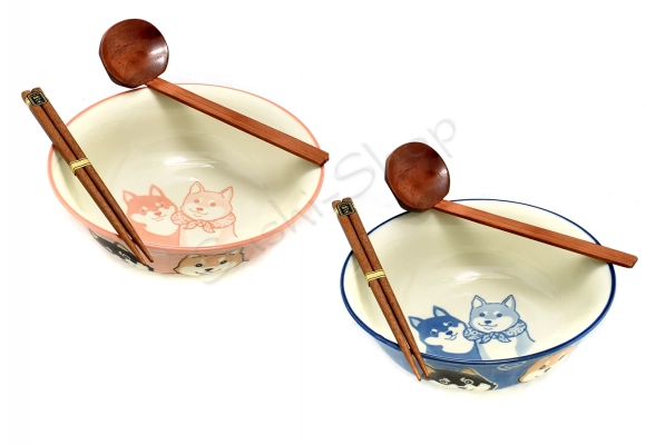 Komplet misek - Ramen Shiba 22 cm Box