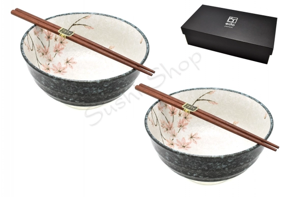 Komplet misek -  Ramen Maple Leaf 17cm 750ml BOX