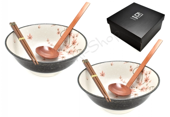 Komplet misek - Ramen Maple Laef 22 cm Box