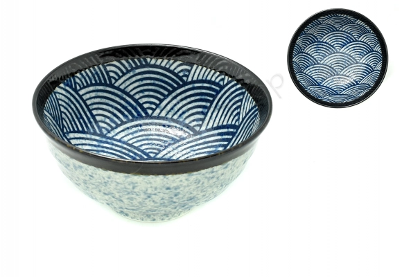 Komplet misek - Udon Blue Wawe 17 800ml BOX