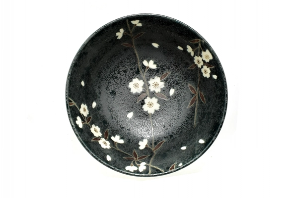Miska na Udon - Kuroi Hana 17x9 cm 800ml