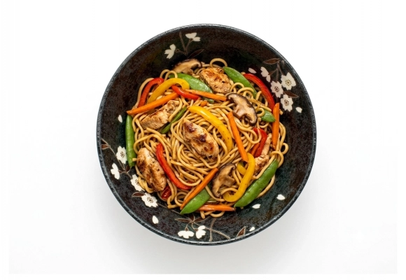Miska na Udon - Kuroi Hana 17x9 cm 800ml