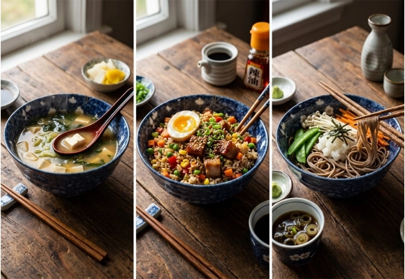 Miska na Udon - Cobalt Hana 17x9 cm 800ml