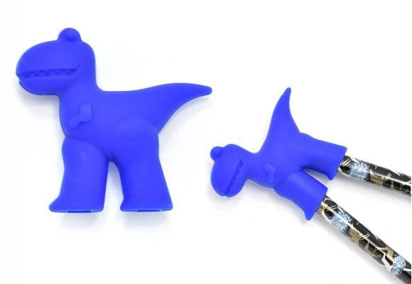 Pomoc do pałeczek dla dzieci Blue Dinosaur 5.3 cm