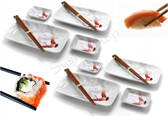 Komplet do sushi - Crane