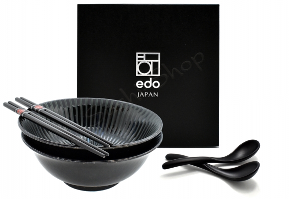 Komplet misek - Ramen Kaigara niebieska 21 cm BOX