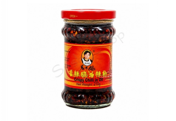 Chrupiące chili w oleju sojowym 210g LAOGANMA