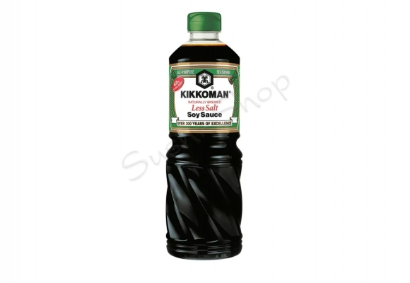 Sos sojowy niskosolony 975ml Kikkoman