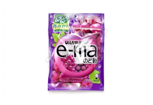 Cukierki winogronowe E-MA Throat Candy Grape 50g