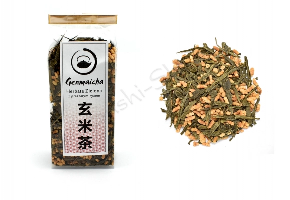 Herbata zielona Genmaicha z prażonym ryżem