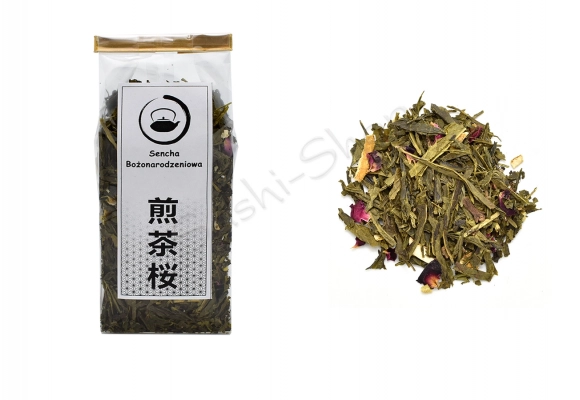 Herbata Sencha bożonarodzeniowa 100g