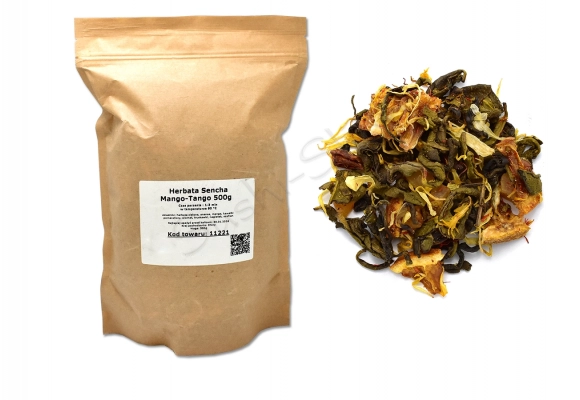 Herbata Sencha mango-tango 500g