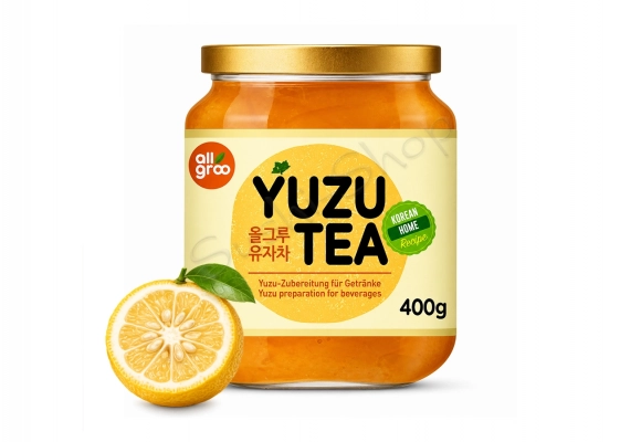 Herbata koreańska Owoce Yuzu ALL GROO 400g