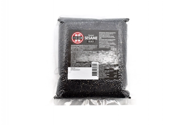 Sezam czarny prażony 500 g ITA-SAN