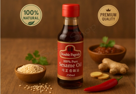 Olej sezamowy Double Pagoda 250ml