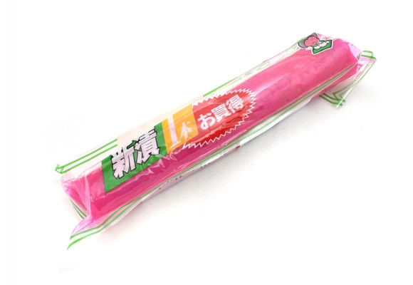 Rzodkiew Takuan różowa cała 500g Rzodkiew Takuan różowa cała 500g