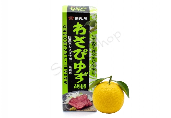 Wasabi japońskie 100% z yuzu TAMARUYA 28g
