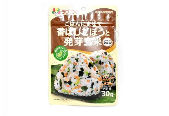 Posypka Furikake korzeń łopianu i brązowy ryż TANAKA 30 g