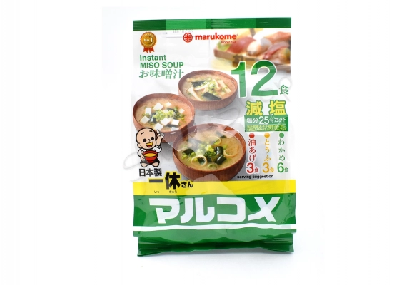 Zupa Miso instant Ikkyu-San Marukome 186 g niskosolna