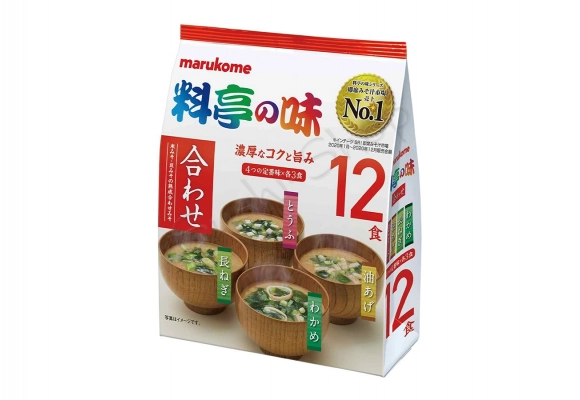 Zupa Miso instant z dodatkami MARUKOME 216 g