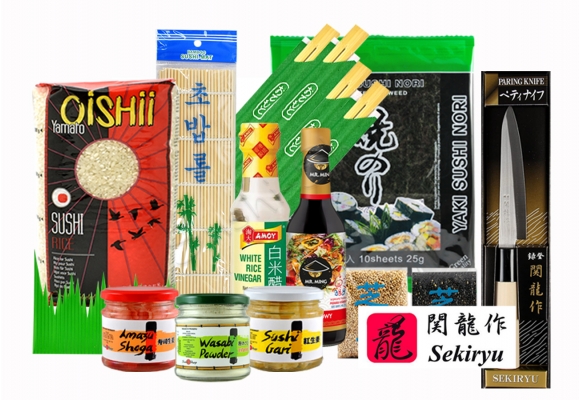 Zestaw do robienia sushi XL z nożem Paring 13 cm