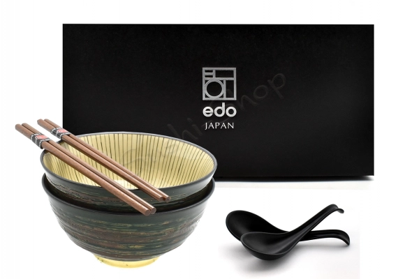 Komplet misek UdonMidori Kiiro 800 ml BOX