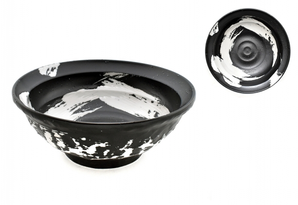 Komplet misek - Ramen Men Bachi Black 22/1100 ml BOX
