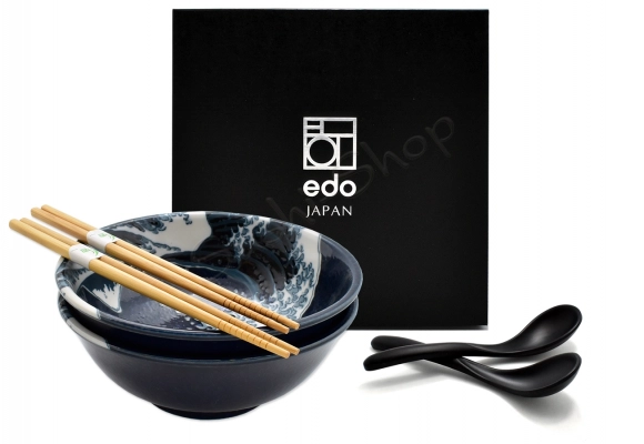 Komplet misek - Ramen Hokusai 19.5 cm 900ml BOX