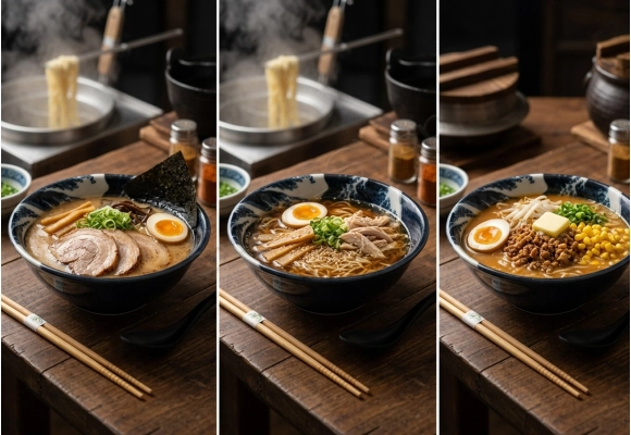 Komplet misek - Ramen Hokusai 19.5 cm 900ml BOX
