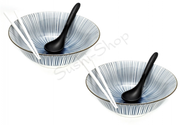 Komplet misek - Ramen Oriental Stripe 21/1000ml BOX