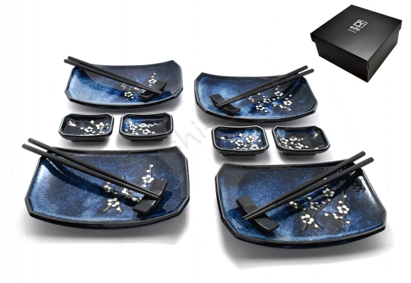 Komplet do sushi - Hana Blue 4o BOX