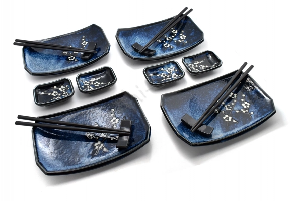 Komplet do sushi - Hana Blue 4o BOX