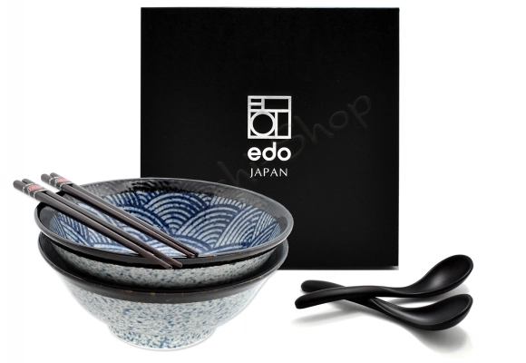 Komplet misek - Ramen Wave 22 cm 1100 ml BOX