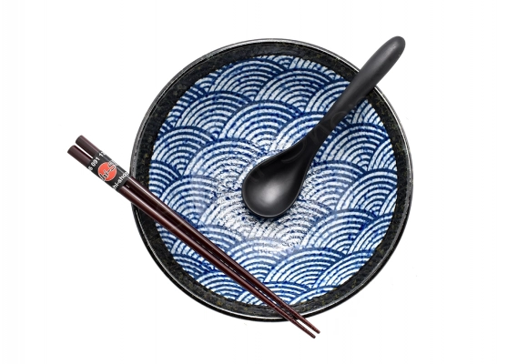 Komplet misek - Ramen Wave 22 cm 1100 ml BOX