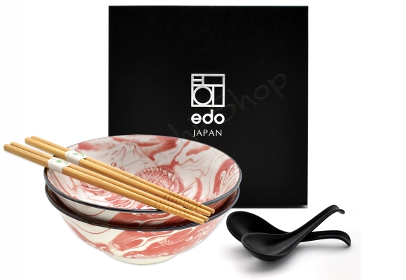Komplet misek - Ramen Dragon 19.2 cm 900ml Pink BOX