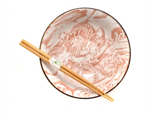 Komplet misek - Ramen Doragon Pink 19.2/900ml BOX