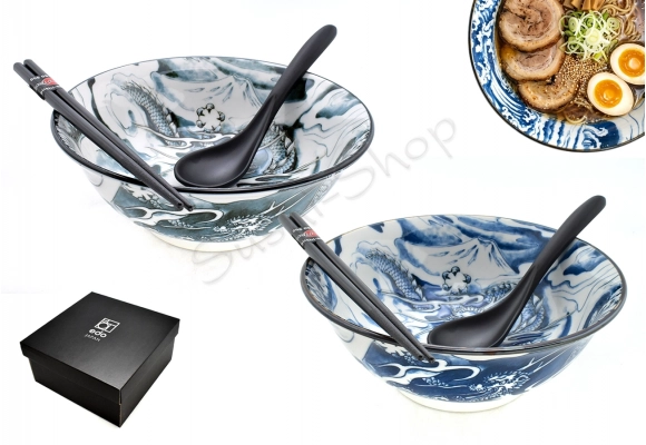 Komplet misek - Ramen Dragon 20.5 cm 1000ml MIX BG BOX