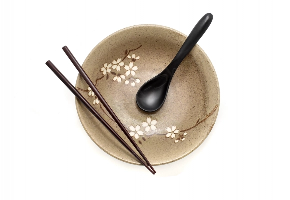 Komplet misek - Ramen Anemone Taupe 22 cm 1100ml BOX