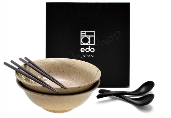 Komplet misek - Ramen Anemone Taupe 22 cm 1100ml BOX