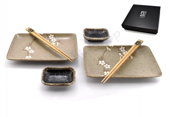 Komplet do sushi - Anemone Taupe BOX
